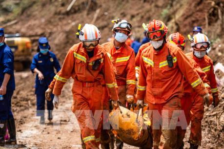 Sạt lở đất tại Trung Quốc làm 38 người thiệt mạng và 13 người mất tích