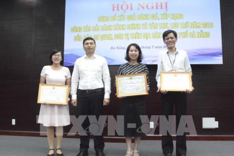 Đà Nẵng đứng thứ 4 toàn quốc trong cải cách hành chính