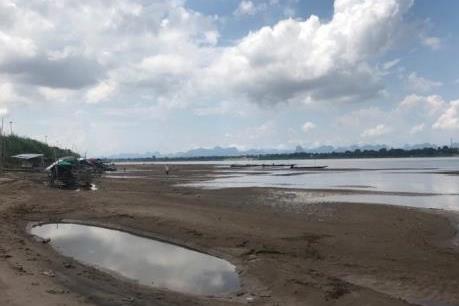 Nước sông Mekong ở Thái Lan đang lên dần sau nhiều tháng cạn gần đáy