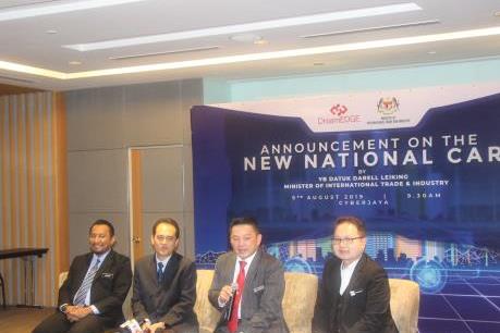 Malaysia công bố dự án phát triển xe hơi quốc gia thứ ba