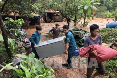 Kiểm tra sự cố công trình thủy điện Đắk Kar, Đắk Sin 1, tỉnh Đắk Nông