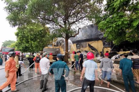 Tin mới về vụ cháy tại Khu công nghiệp Sài Đồng B