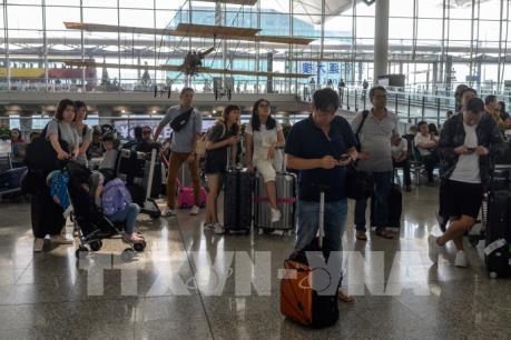 Sân bay quốc tế Hong Kong (Trung Quốc) đã nối lại hoạt động