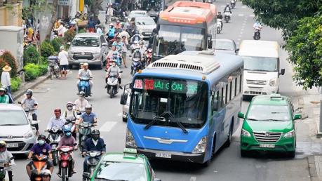 Tp. Hồ Chí Minh chưa trình phương án tổ chức làn ưu tiên cho xe buýt