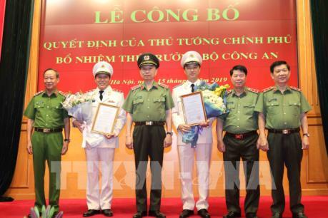 Công bố Quyết định bổ nhiệm 2 Thứ trưởng Bộ Công an