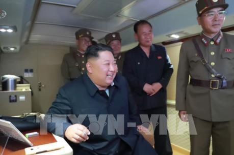 Chủ tịch Triều Tiên Kim Jong-un giám sát vụ thử vũ khí mới