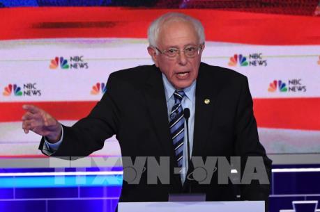 Bầu cử Mỹ 2020: Ứng cử viên B. Sanders nhận được ủng hộ cao từ sinh viên