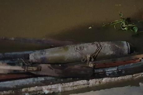 Phát hiện bom trên sông Tam Bạc, Hải Phòng
