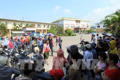 Hơn 2.000 cán bộ, công nhân Công ty KaiYang Việt Nam làm việc trở lại