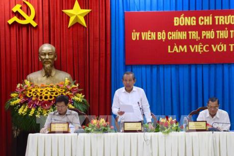 Phó Thủ tướng: Khẩn trương hoàn thành đường tránh qua khu vực sạt lở trên Quốc lộ 91