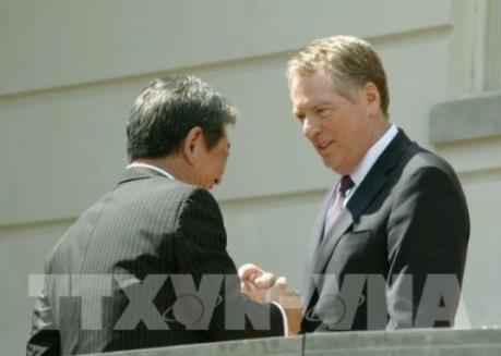 Mỹ và Nhật Bản tiến hành vòng đàm phán thương mại mới