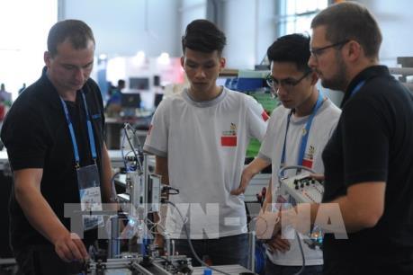 Việt Nam tham dự kỳ thi tay nghề thế giới lần thứ 45 tại Liên bang Nga