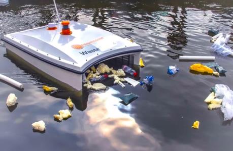 Thái Lan phát triển robot thu gom rác thải nhựa