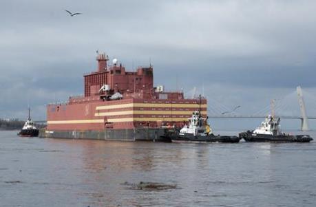 Nga hạ thủy nhà máy điện hạt nhân nổi đầu tiên ở Bắc Cực