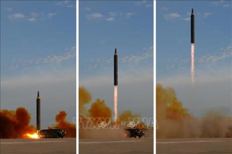 Mỹ theo dõi sát vụ phóng mới của Triều Tiên