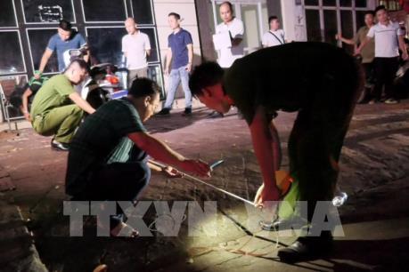 Khởi tố đối tượng tự chế thuốc nổ, hủy hoại tài sản người khác