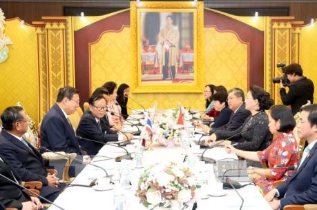 Chủ tịch Quốc hội hội kiến Chủ tịch Thượng viện Vương quốc Thái Lan