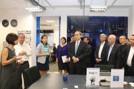 Tp. Hồ Chí Minh thúc đẩy hợp tác với Singapore về khởi nghiệp sáng tạo