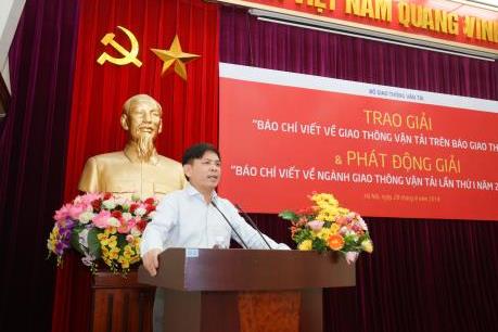 Phát động giải báo chí viết về ngành giao thông vận tải