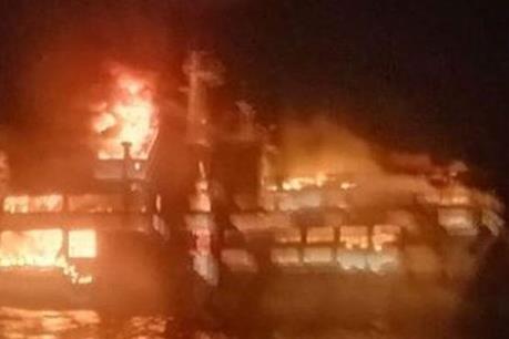 Cháy phà chở khách tại Philippines