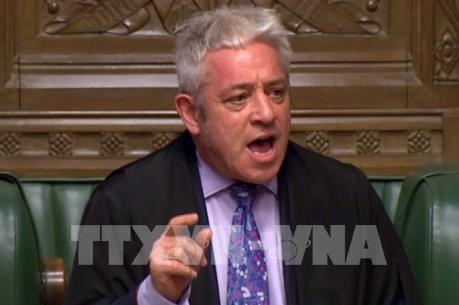 Chủ tịch Hạ viện Anh tuyên bố ý định từ chức