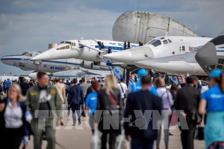 Máy bay phản lực Nga gây ấn tượng tại MAKS-2019