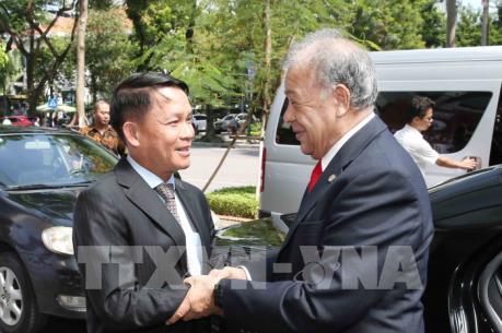 Tổng giám đốc TTXVN tiếp Tổng Bí thư Đảng Lao động Mexico