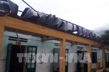 Thiệt hại không nhỏ sau dông lốc ở Văn Bàn, Lào Cai