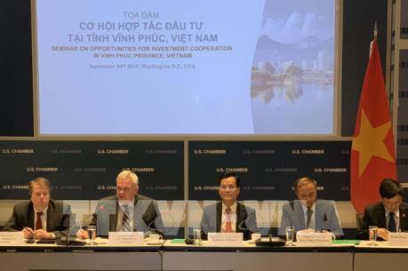 Vĩnh Phúc xúc tiến đầu tư tại Washington, Mỹ