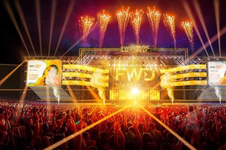 Tối 26/10 sẽ diễn ra lễ hội âm nhạc FWD Music Fest 2019 tại Hà Nội