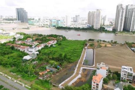 Đấu giá quyền sử dụng từng lô đất tại Khu đô thị mới Thủ Thiêm