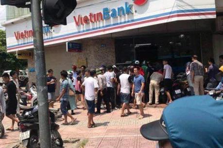 Không có thiệt hại sau vụ cướp ngân hàng VietinBank Đông Hà Nội