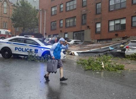 Bão Dorian đổ bộ vào Canada, hàng trăm nghìn người chịu cảnh mất điện