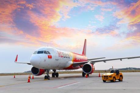 Bão Faxai, Vietjet thay đổi thời gian khởi hành một số chuyến bay