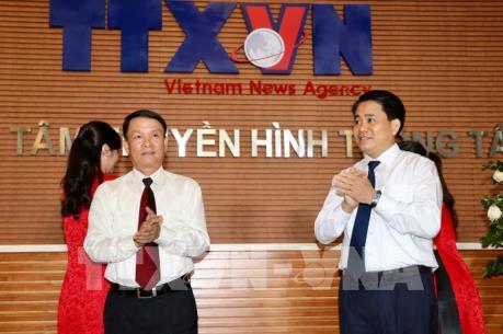 Khánh thành Trung tâm Truyền hình Thông tấn