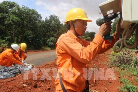 Điện lưới quốc gia về với vùng sâu, vùng xa Bình Phước