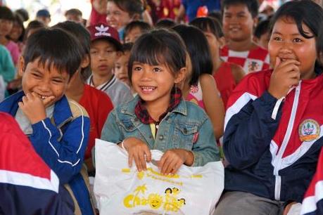 450 phần quà Trung thu đến với trẻ em nghèo xã Lộc Thành