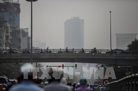 Không khí Hà Nội ô nhiễm ở mức nghiêm trọng