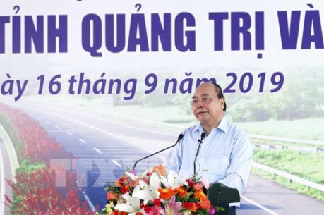 Khởi công tuyến Cam Lộ-La Sơn thuộc Dự án đường bộ cao tốc Bắc-Nam
