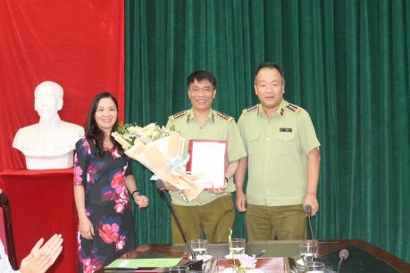 Tổng cục Quản lý thị trường có Vụ trưởng Vụ tổ chức cán bộ mới 