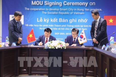 Tập đoàn Hàn Quốc hợp tác phát triển thành phố thông minh ở Hưng Yên