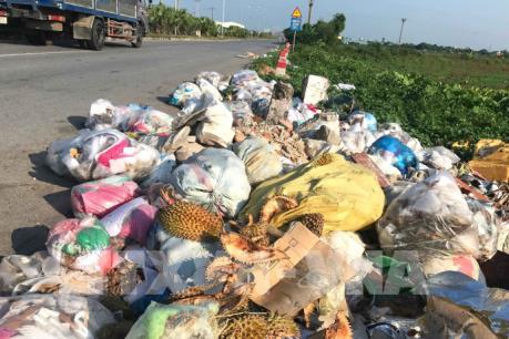 Xuất hiện nhiều bãi rác tự phát gây mùi hôi thối tại Nam Định
