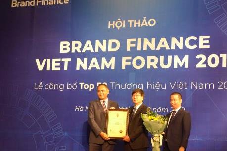 Vượt Vinamilk, VNPT xếp thứ 2 Top 50 thương hiệu giá trị nhất Việt Nam