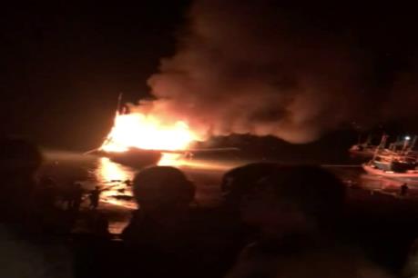 Tìm thấy thi thể nạn nhân vụ nổ tàu cá khiến 8 người thương vong