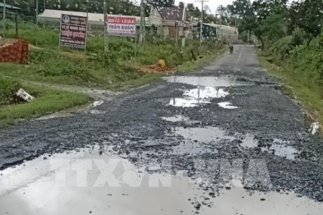 Quốc lộ 27 đoạn qua tỉnh Lâm Đồng xuống cấp nghiêm trọng