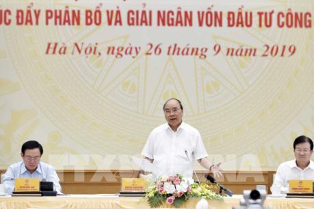 Thủ tướng Nguyễn Xuân Phúc: Giải ngân vốn đầu tư công là nhiệm vụ chính trị trọng tâm