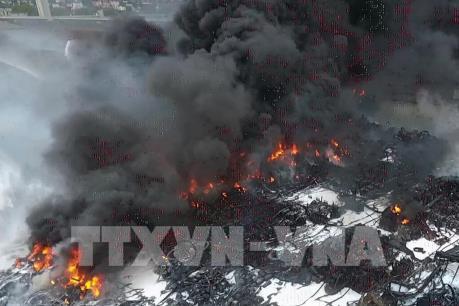 Pháp cấm thu hoạch vụ mùa sau vụ cháy nhà máy hóa chất