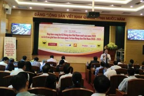 Trao giải báo chí toàn quốc Tự hào nông dân Việt Nam 2018-2019