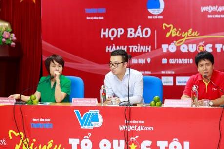 Vietjet đồng hành cùng Hành trình “Tôi yêu Tổ quốc tôi” 2019