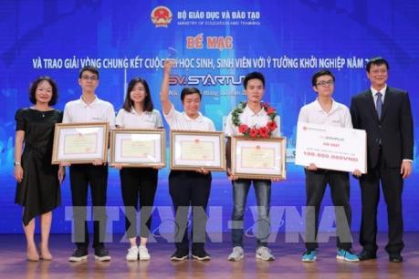 SV - STARTUP 2019: "Ứng dụng công nghệ 3D chế tạo sản phẩm" giành giải Nhất 